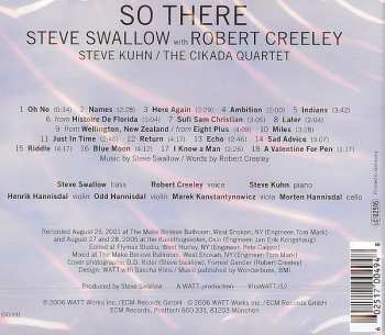 CD Steve Swallow: So There