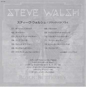 CD Steve Walsh: Black Butterfly