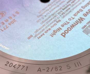 LP Steve Winwood: Talking Back To The Night