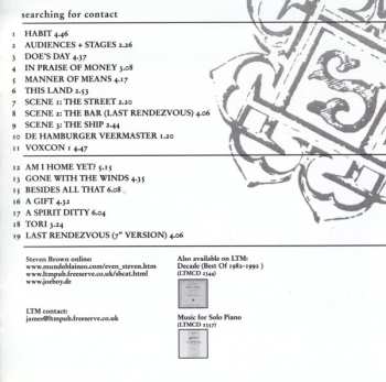 CD Steven Brown: Searching For Contact