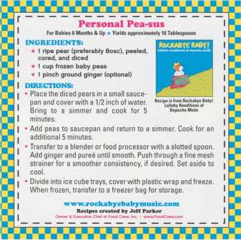 CD Steven Charles Boone: Rockabye Baby! (Lullaby Renditions Of Depeche Mode)