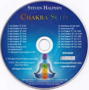CD Steven Halpern: Chakra Suite