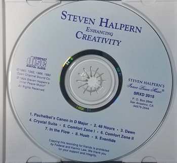 CD Steven Halpern: Enhancing Creativity