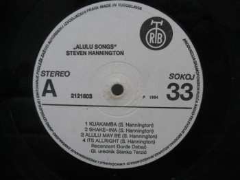LP Steven Hannington: Alulu Songs