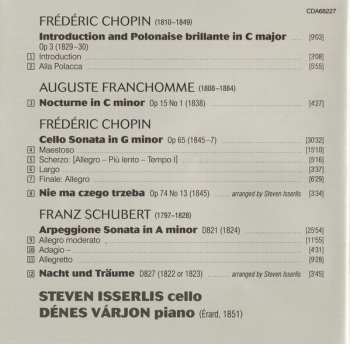 CD Frédéric Chopin: Cello Sonata / Arpeggione Sonata