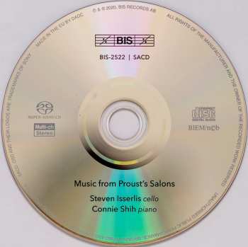 SACD Steven Isserlis: Music From Proust's Salons