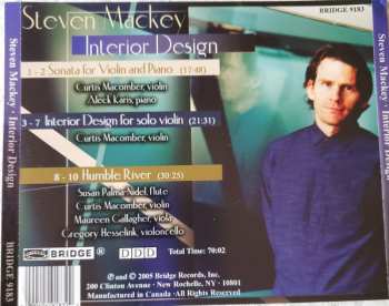 CD Steven Mackey: Interior Design