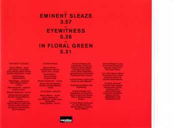 CD Steven Wilson: Eminent Sleaze LTD
