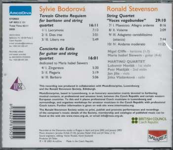 CD Martinů Quartet: String Quartets