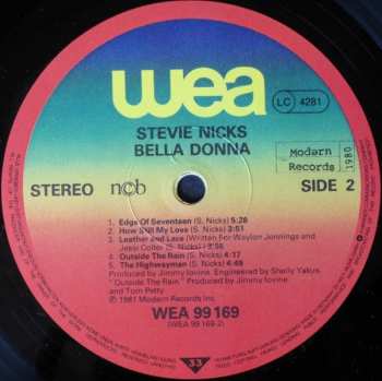 LP Stevie Nicks: Bella Donna
