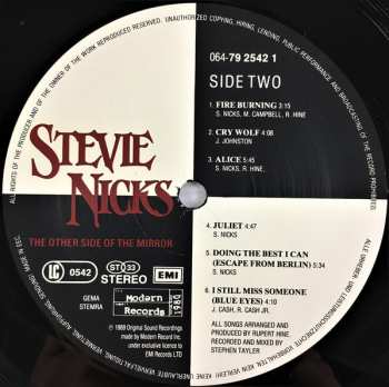 LP Stevie Nicks: The Other Side Of The Mirror