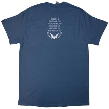 Merch Stevie Nicks: Stevie Nicks Unisex T-shirt: Tour '24 Wings (blue) (back Print & Ex-tour) (medium) M