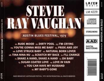 CD Stevie Ray Vaughan: Austin Blues Festival, 1979