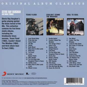 3CD/Doos Stevie Ray Vaughan & Double Trouble: Original Album Classics