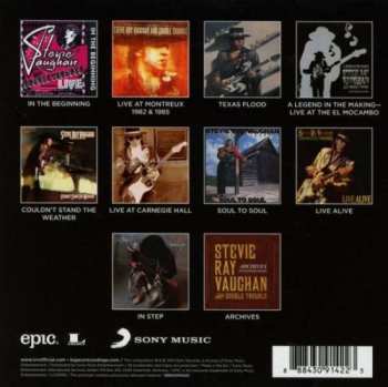 12CD/Doos Stevie Ray Vaughan & Double Trouble: The Complete Epic Recordings Collection