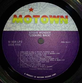 3LP Stevie Wonder: Looking Back LTD
