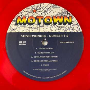 2LP Stevie Wonder: Number 1's CLR | LTD