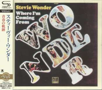 CD Stevie Wonder: Where I'm Coming From