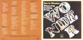 CD Stevie Wonder: Where I'm Coming From