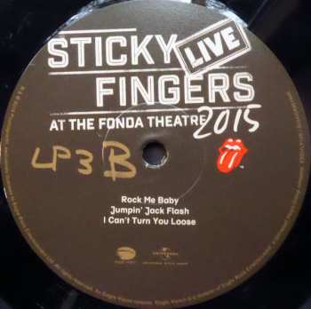 3LP/DVD The Rolling Stones: Sticky Fingers Live At The Fonda Theatre 2015