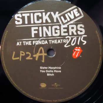 3LP/DVD The Rolling Stones: Sticky Fingers Live At The Fonda Theatre 2015