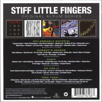 5CD/Doos Stiff Little Fingers: Original Album Series