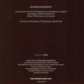 3CD/Doos Stile Antico: A Musical Journey Into The English Renaissance