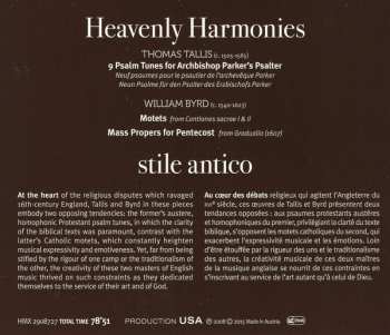 3CD/Doos Stile Antico: A Musical Journey Into The English Renaissance