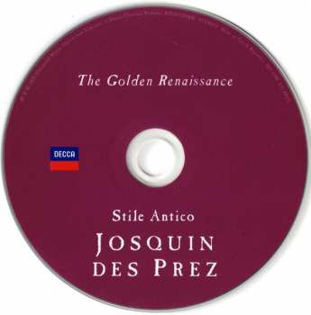CD Josquin Des Prés: Josquin Des Prez