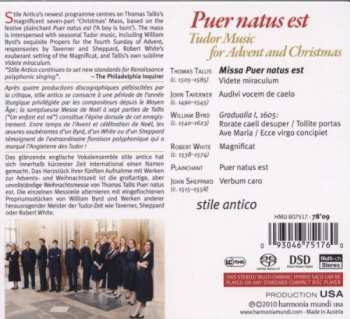 SACD Stile Antico: Puer Natus Est: Tudor Music For Advent & Christmas