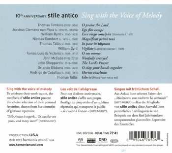 SACD Stile Antico: Sing With The Voice Of Melody