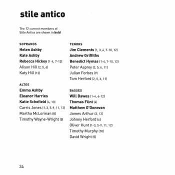 SACD Stile Antico: Sing With The Voice Of Melody