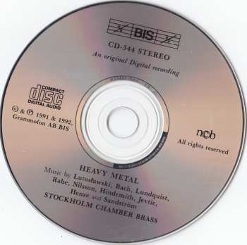 CD Stockholm Chamber Brass: Heavy Metal