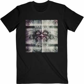 Merch Stone Sour: T-shirt Audio Secrecy Square 
