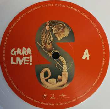 3LP The Rolling Stones: Grrr Live!  CLR | LTD