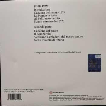 CD Fabrizio De André: Storia Di Un Impiegato