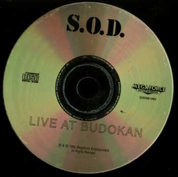 CD Stormtroopers Of Death: Live At Budokan