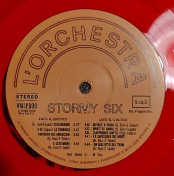LP Stormy Six: Un Biglietto Del Tram CLR | LTD