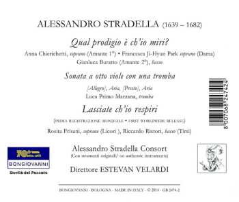 CD Alessandro Stradella: Qual Prodigio è Ch'io Miri? - Sonata A Otto Viole Con Una Tromba - Lasciate Ch'io Respiri 