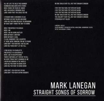 CD Mark Lanegan: Straight Songs Of Sorrow