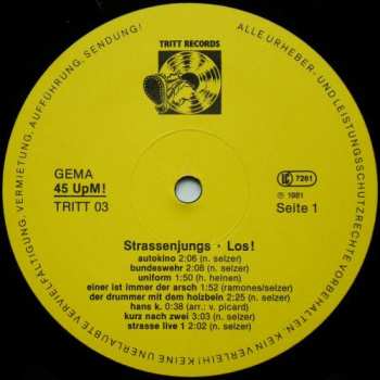 LP Strassenjungs: Los!