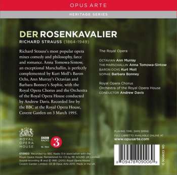 3CD/Doos Richard Strauss: Der Rosenkavalier