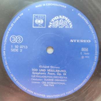 LP Richard Strauss: Don Juan / Tod Und Verklärung