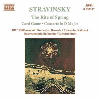 Album Igor Stravinsky: The Rite Of Spring • Card Game • Concerto In D Major