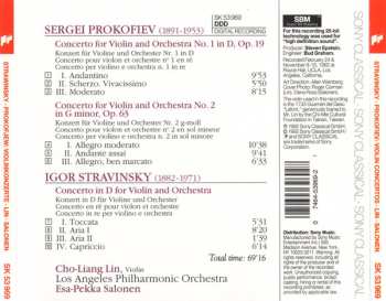 CD Sergei Prokofiev: Violin Concerto / Violin Concertos Nos. 1 & 2