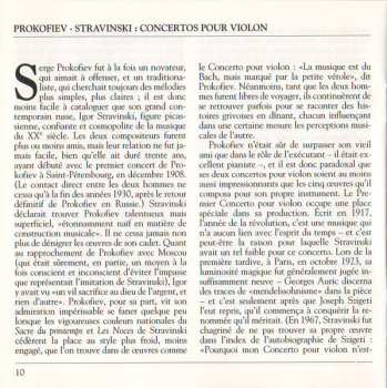 CD Sergei Prokofiev: Violin Concerto / Violin Concertos Nos. 1 & 2