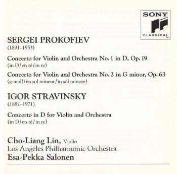 CD Sergei Prokofiev: Violin Concerto / Violin Concertos Nos. 1 & 2