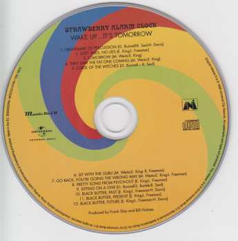 CD Strawberry Alarm Clock: Wake Up...It's Tomorrow