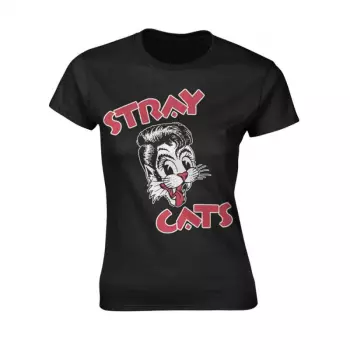 T-shirt Dames Cat Logo Stray Cats