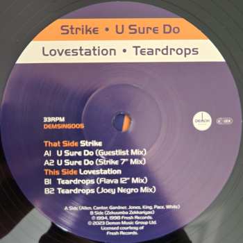 LP Strike: U Sure Do / Teardrops